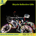 A roda de bicicleta da bicicleta 12Pcs falou o Reflectiv E-monte o tubo do grampo